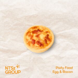 Party Egg Bacon Quiche - Party Food - Pastry Supplier - NTSz Group - Bakery Supplier